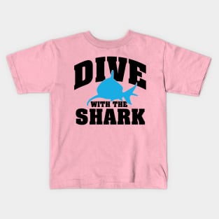 Dive shark Kids T-Shirt